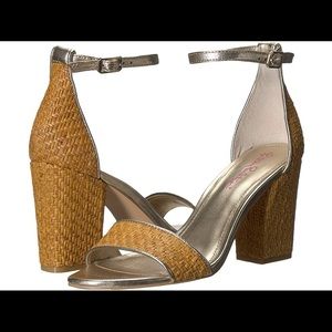 Lilly Pulitzer Amber Lynn Heels in Natural